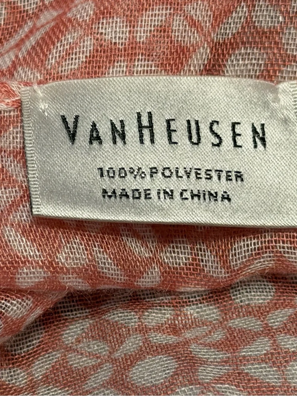Van Heusen soft polyester